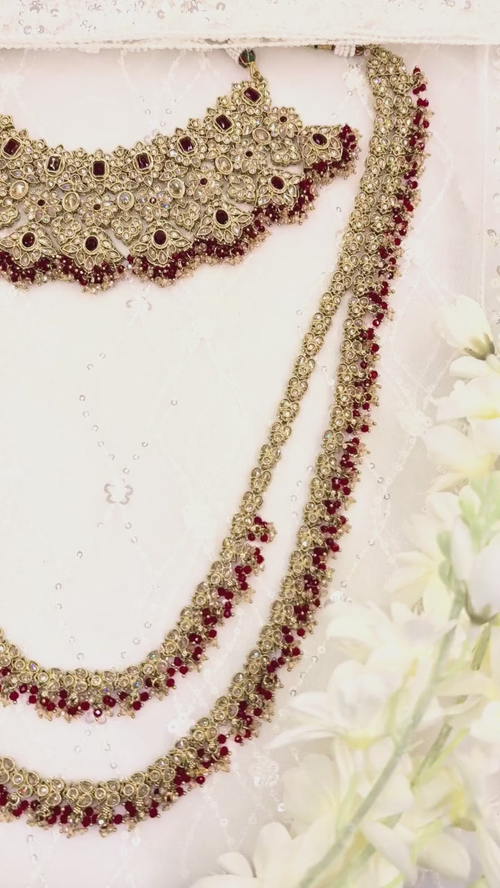 Malvika Polki Bridal Full Set