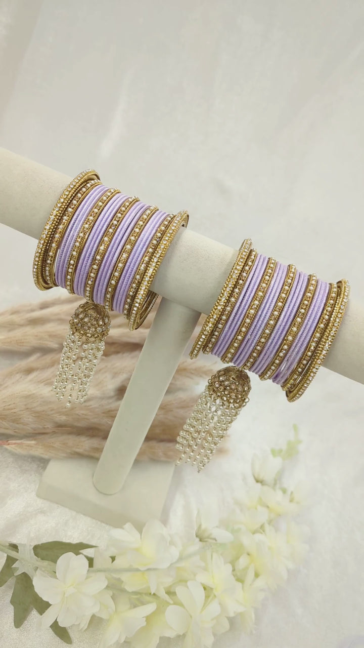 Saanvi Jhumka Stone Bangles