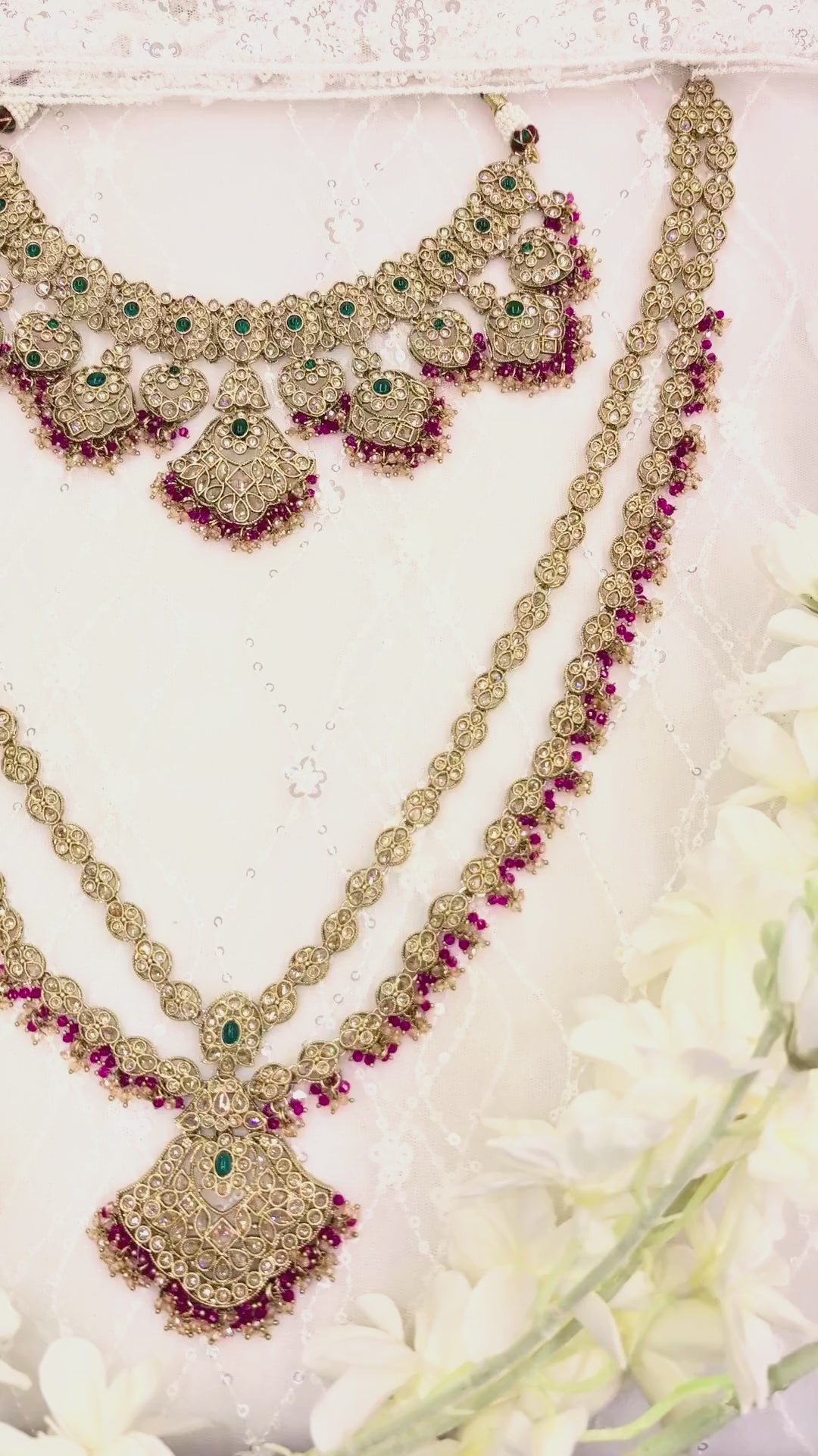Riya Polki Bridal Full Set