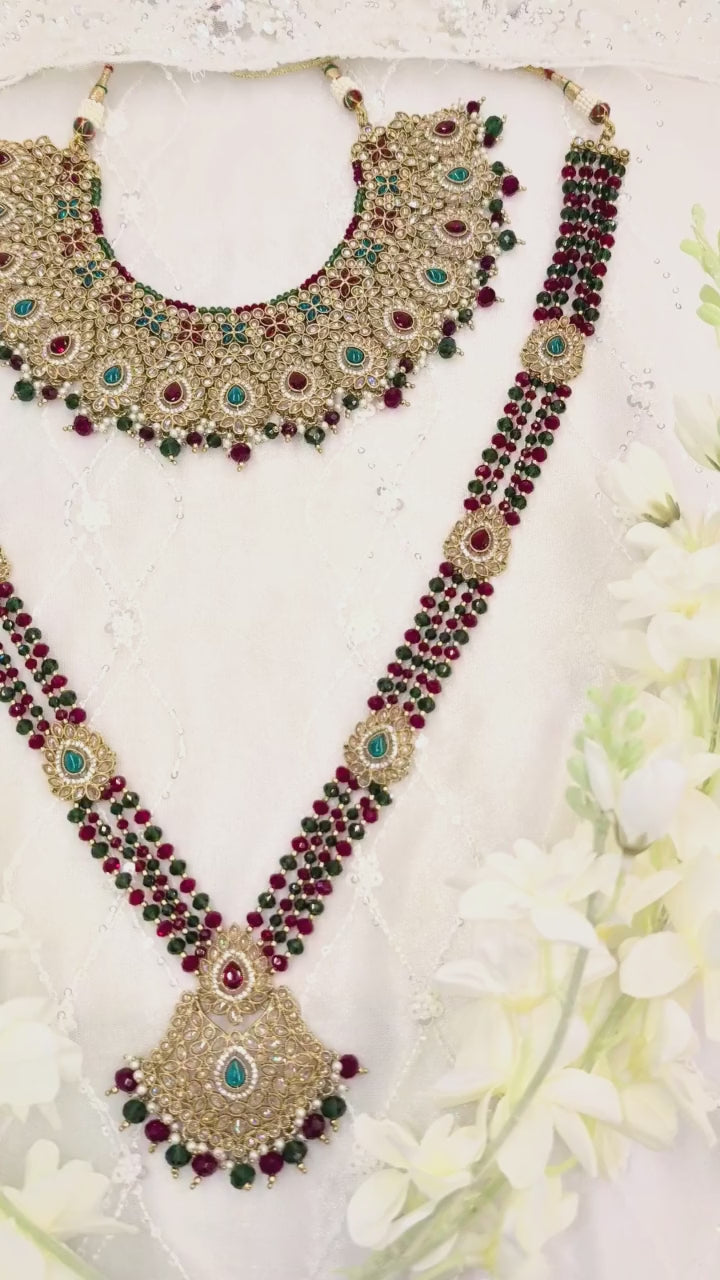 Vihanaaya Polki Bridal Full Set