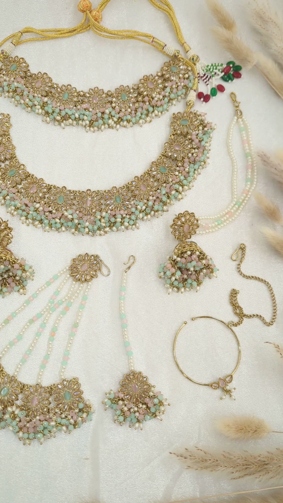 Avantika Polki Semi Bridal Set