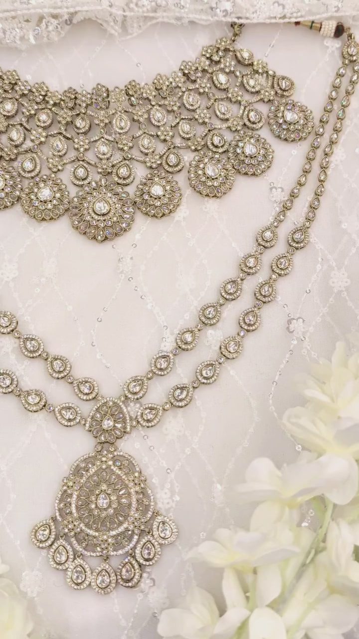 Samaira CZ & Polki Bridal Full Set