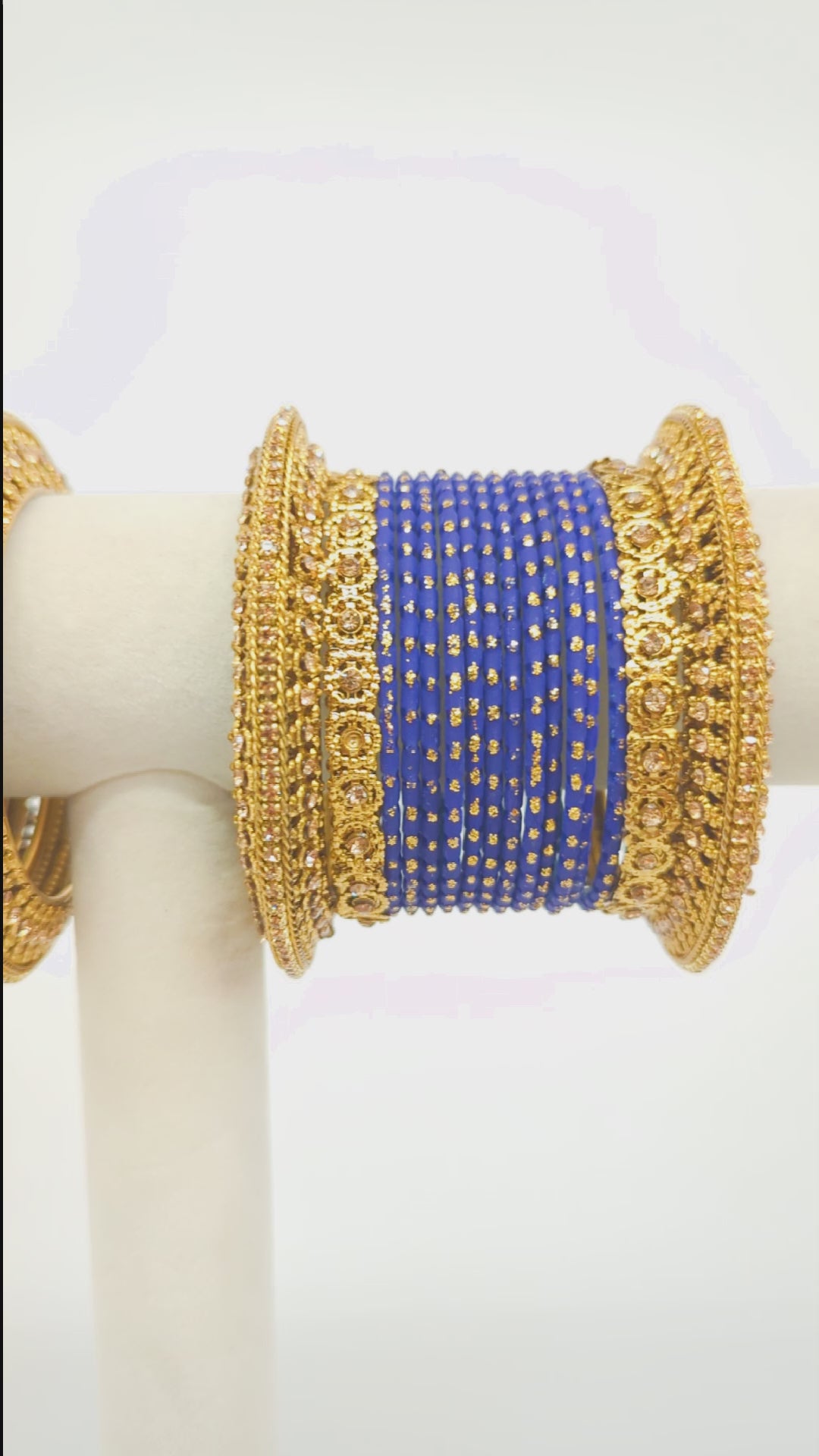 Myra Stones Bangles  - 2 HAND SET