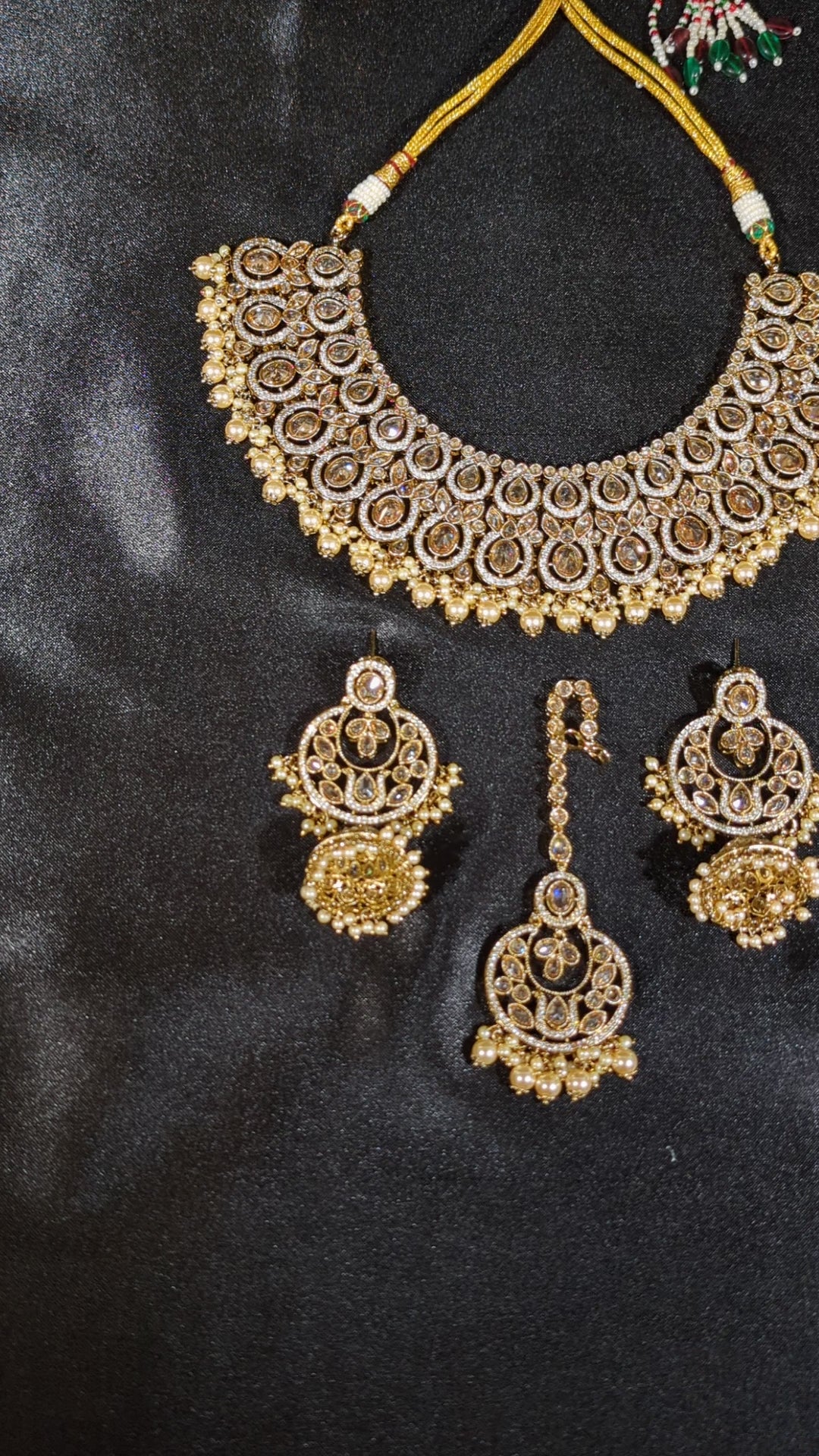 Ananya CZ Semi Bridal Set