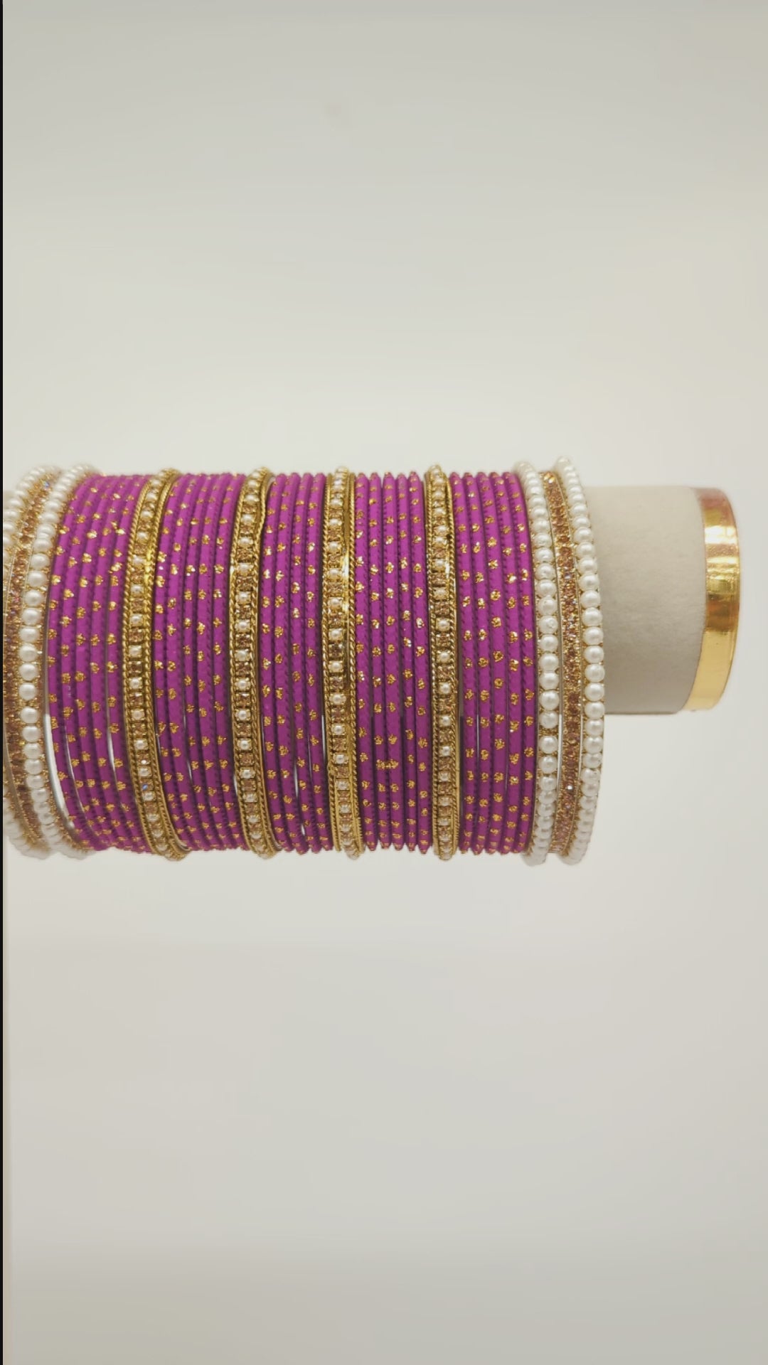 Deepika Stones Bangles  - 1 HAND SET