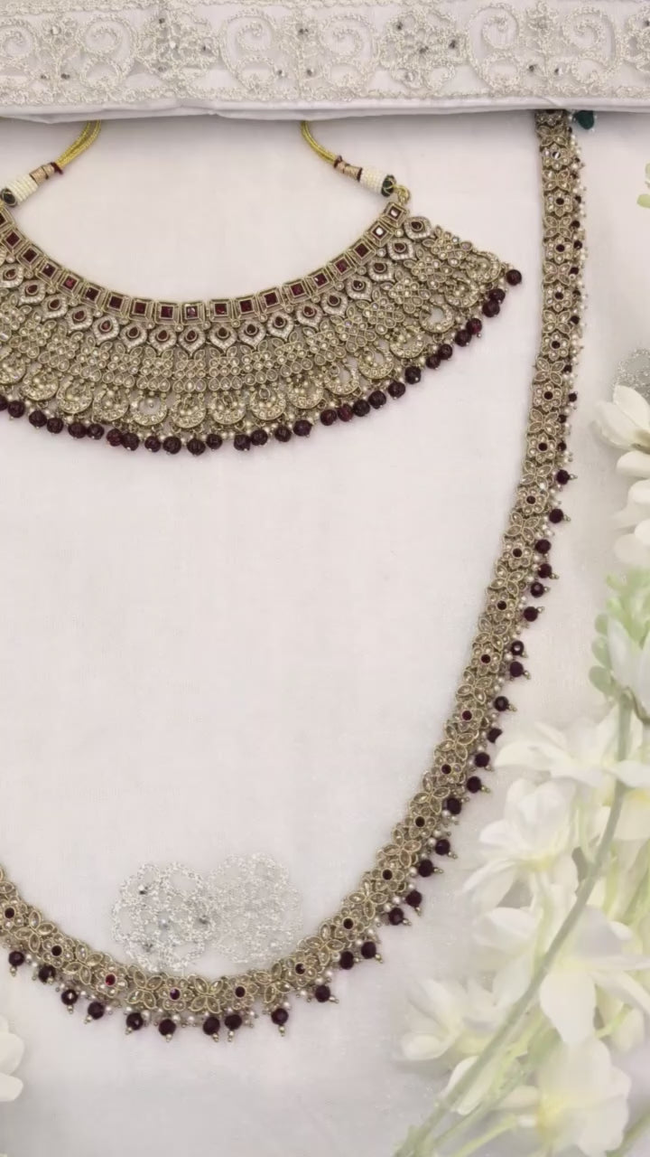Kriti Polki Bridal Full Set