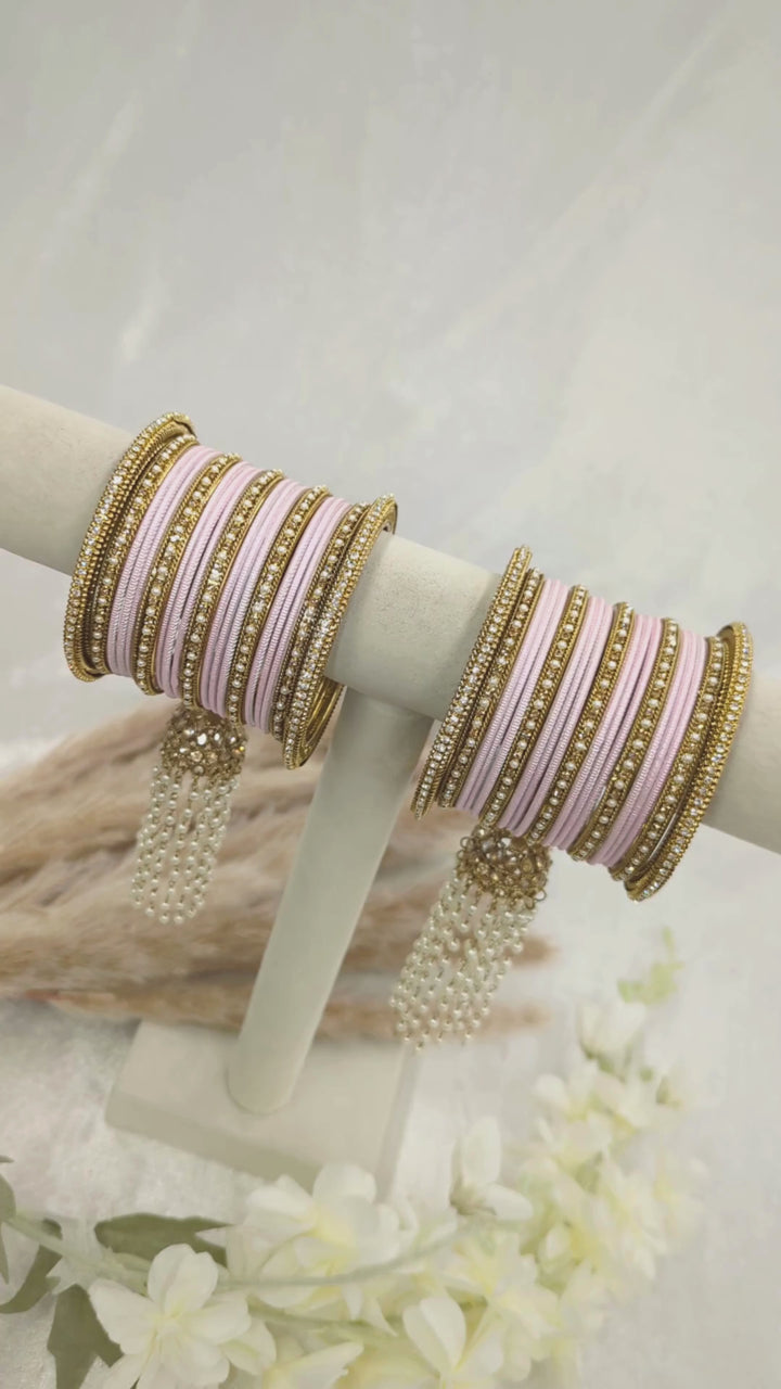 Siya Jhumka Stone Bangles