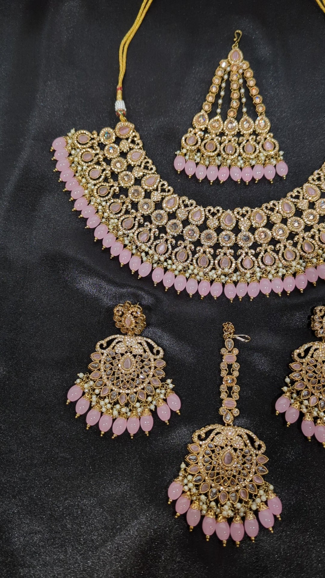 Srishti Polki Semi Bridal Set