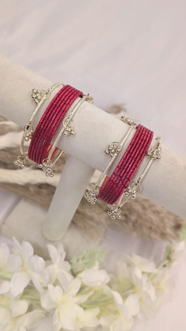 Red Kashmiri Bangles