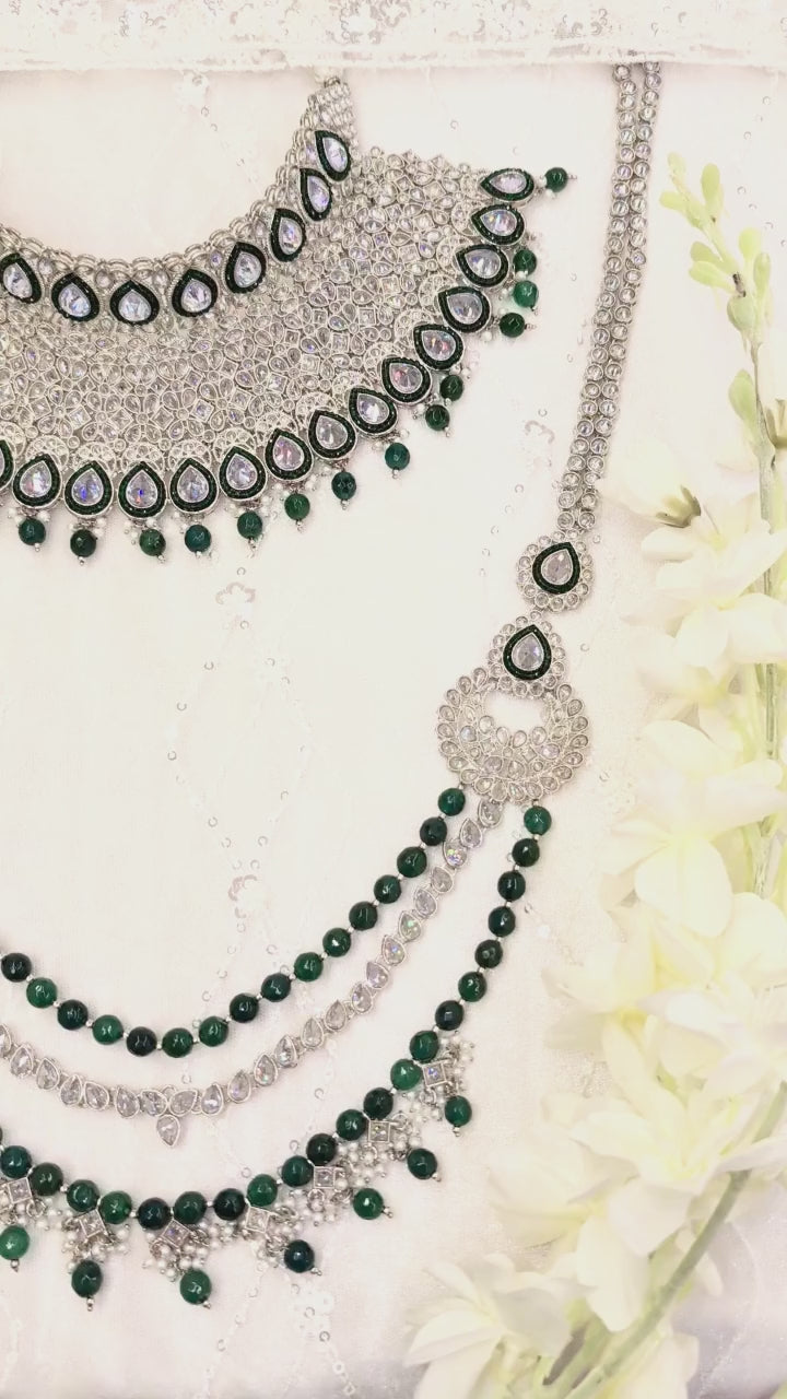 Samaira Polki Bridal Full Set