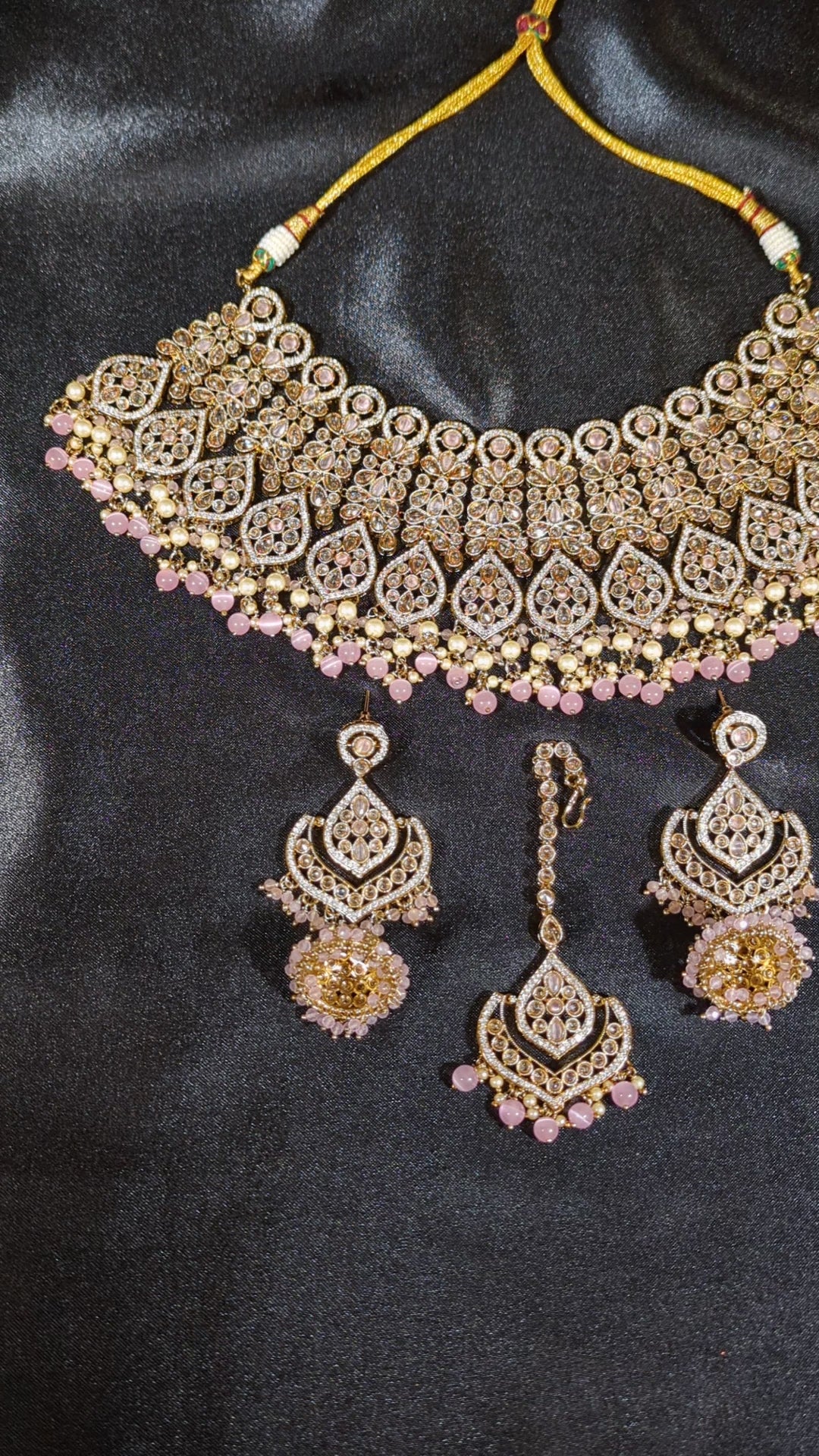 Ananya CZ Semi Bridal Set