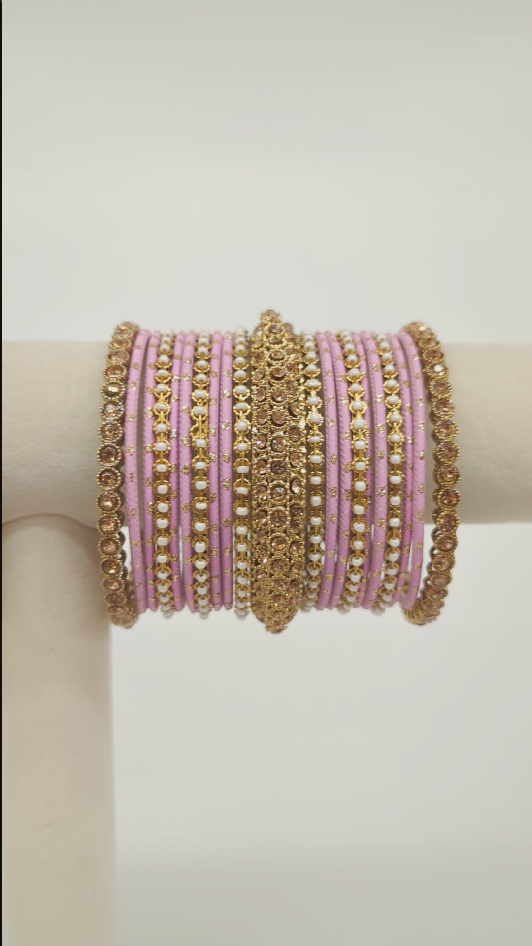 Samaira Stones Bangles  - 2 HAND SET