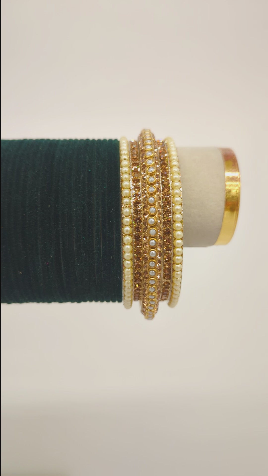 Disha Stones Bangles  - 1 HAND SET