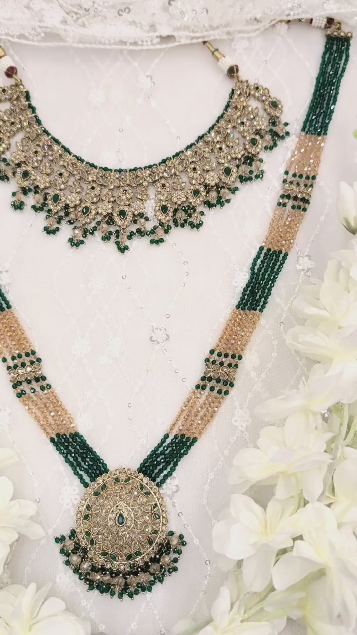 Anaya Polki Bridal Full Set