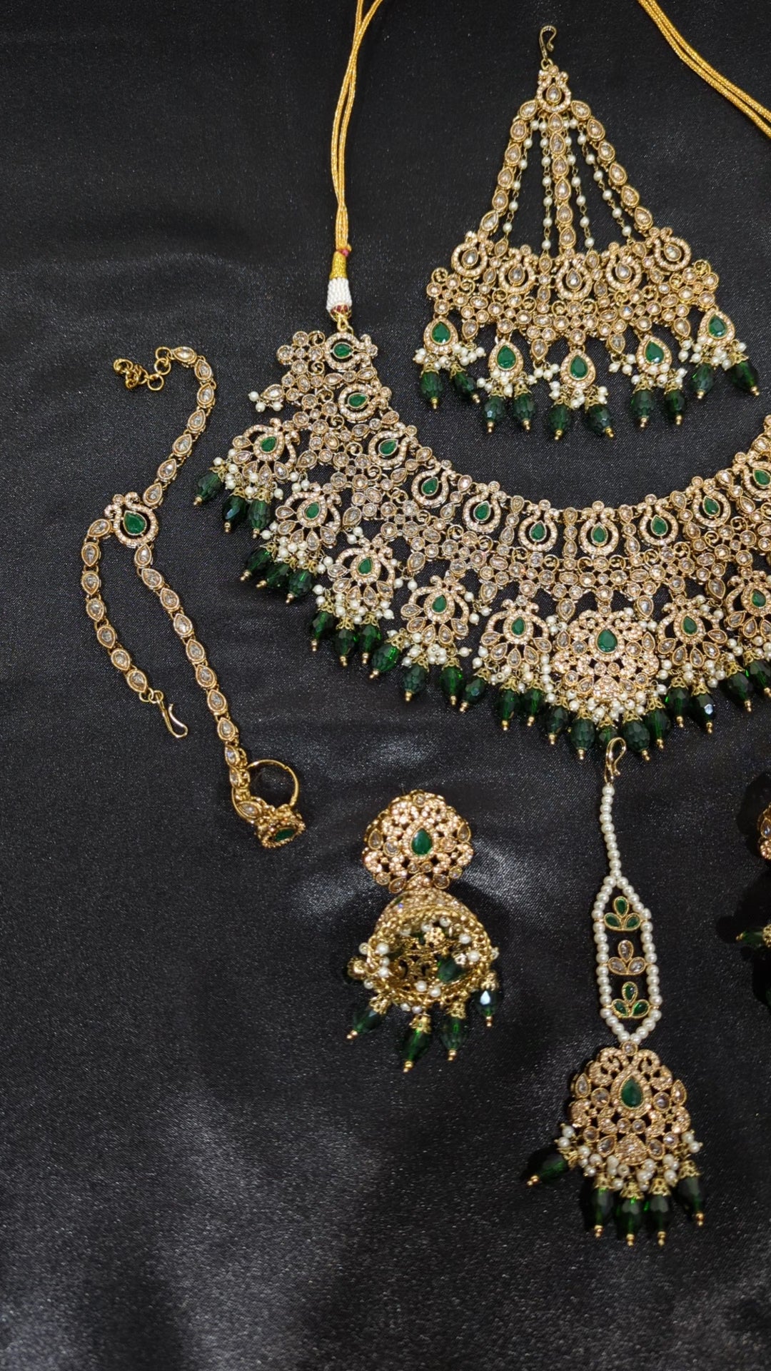 Shivani Polki Semi Bridal Set