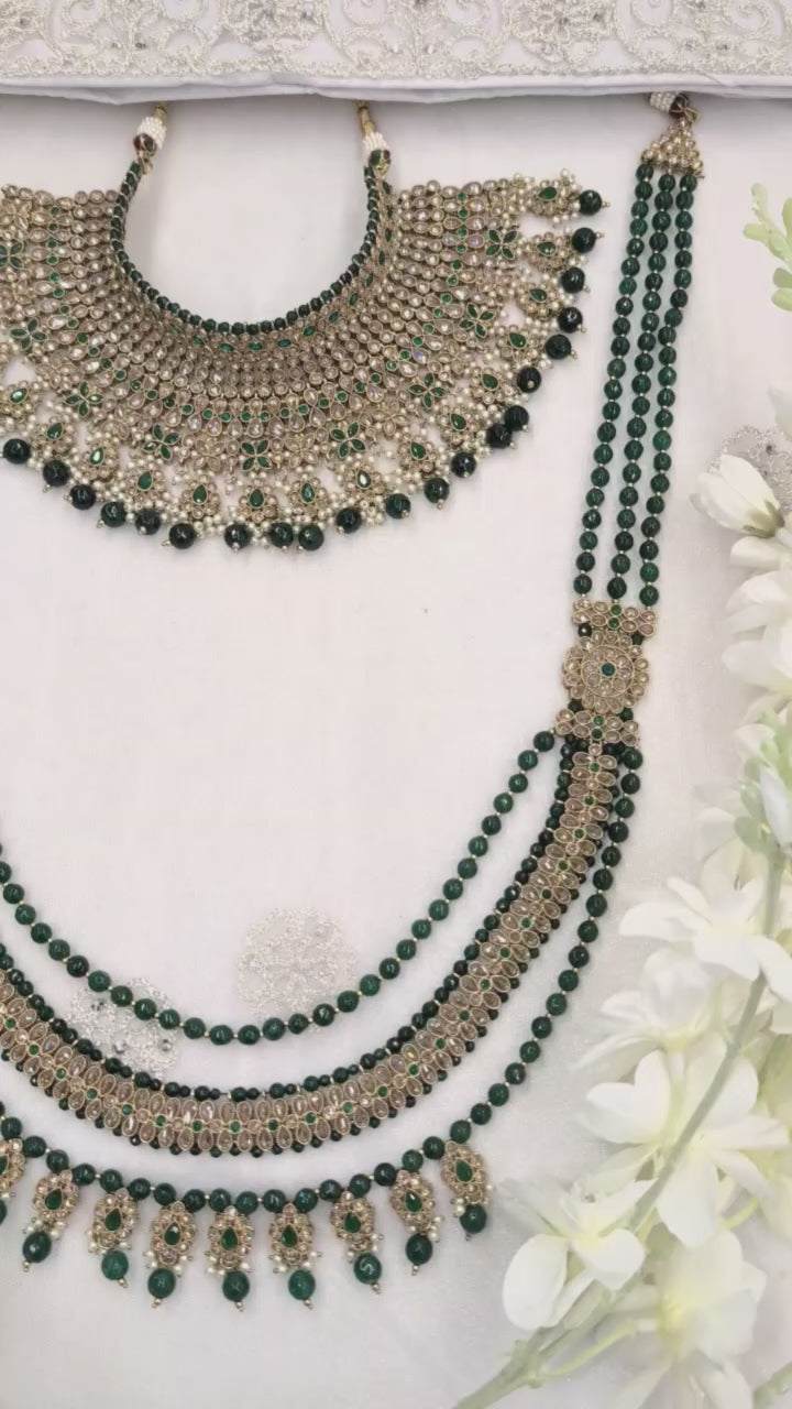 Kajal Polki Bridal Full Set
