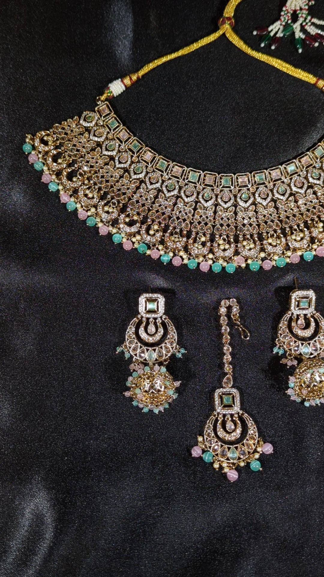 Radhika Polki Semi Bridal Set