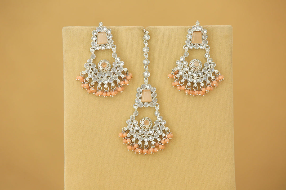 Surakshita Earrings and Tikka