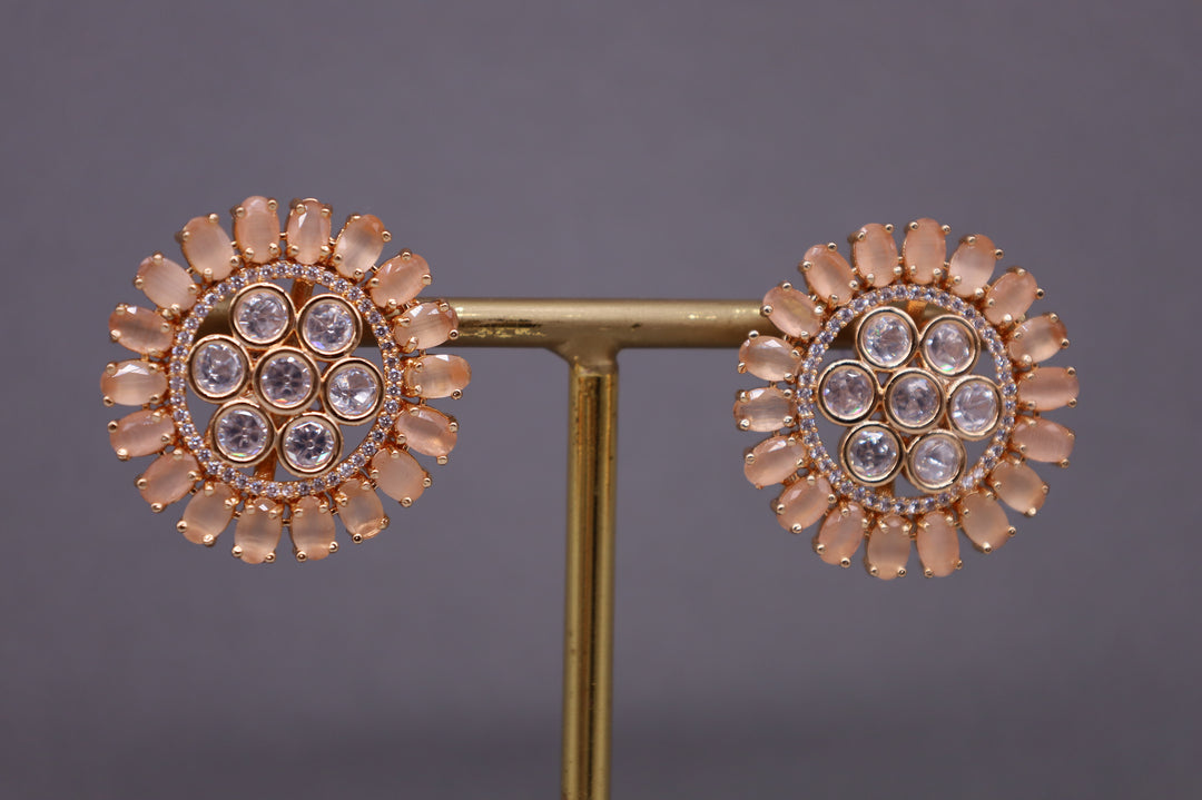 Amalia Kundan Stud Earrings