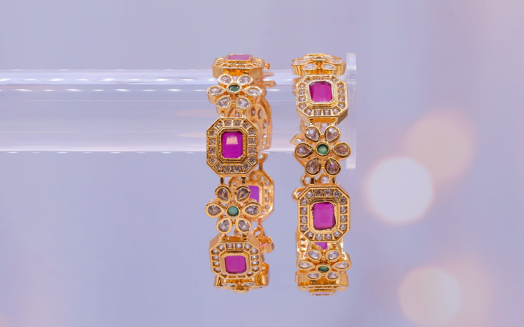 Geetika CZ Bangles