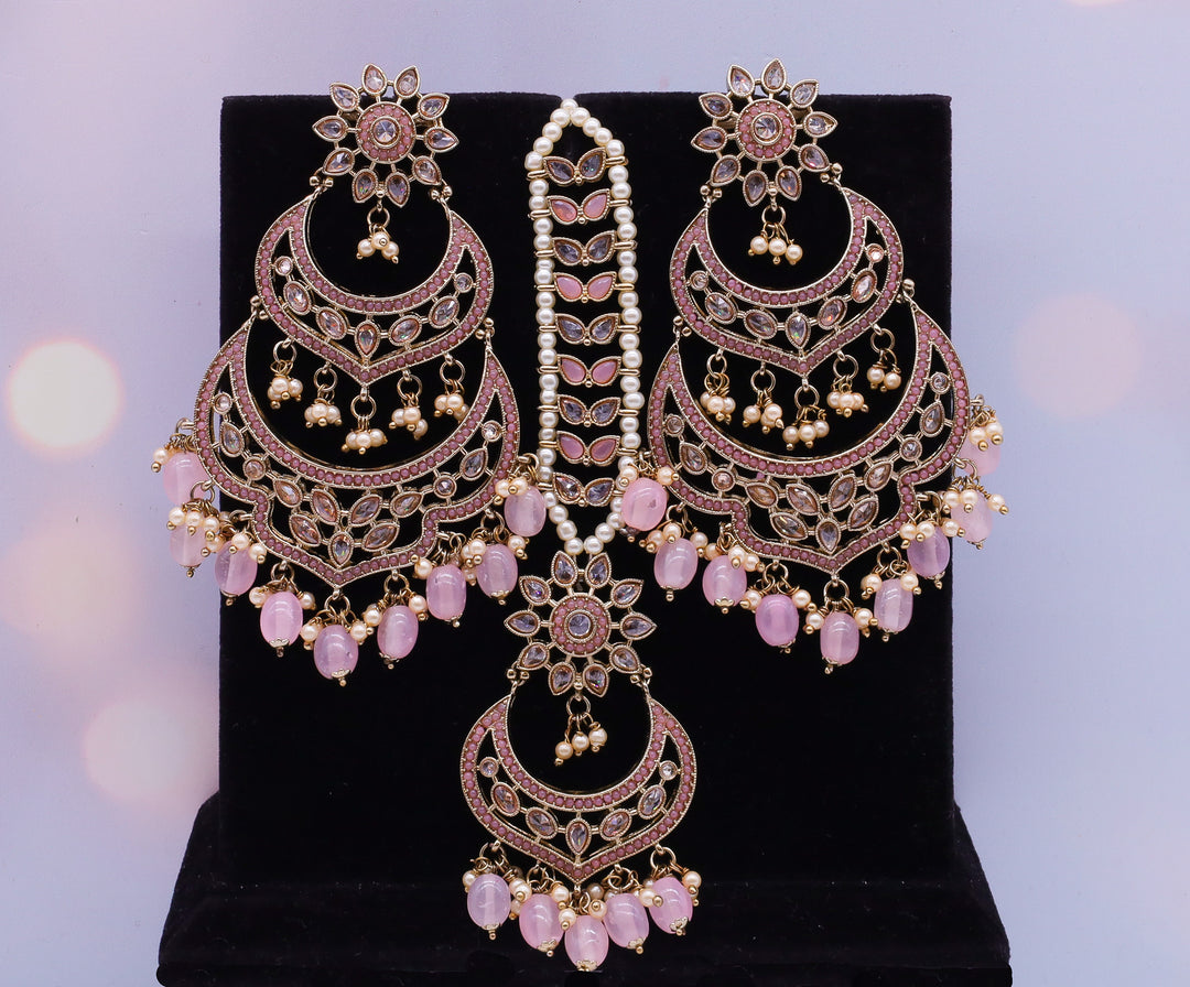 Megha Earring With Tikka