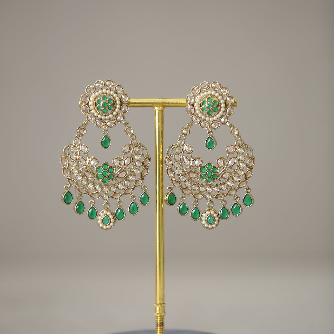 Barkha Polki Stone Earrings