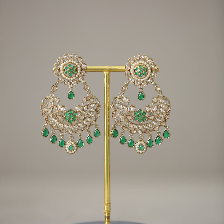 Barkha Polki Stone Earrings