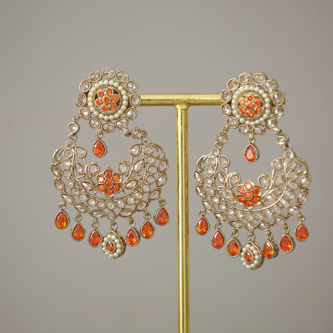 Barkha Polki Stone Earrings