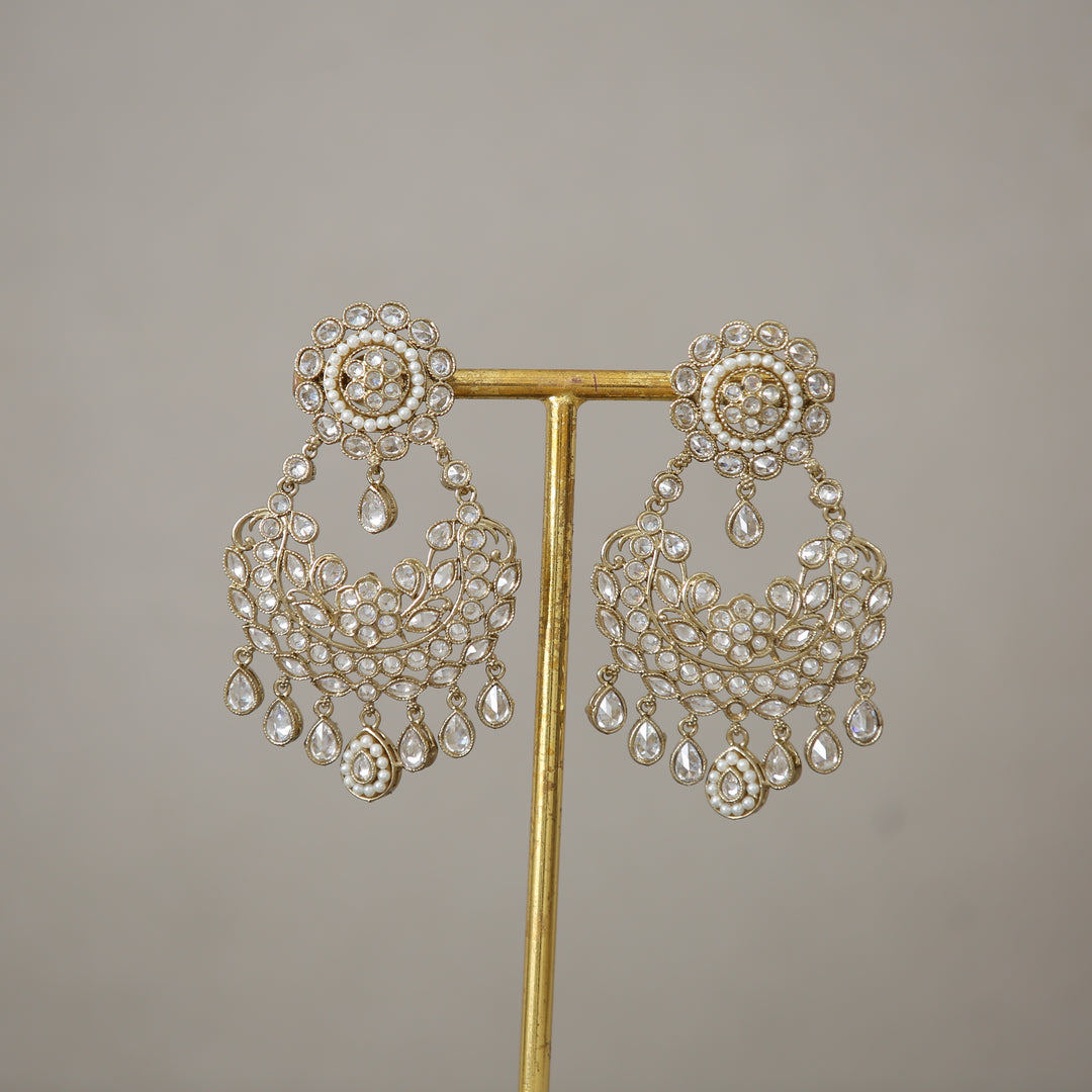 Barkha Polki Stone Earrings