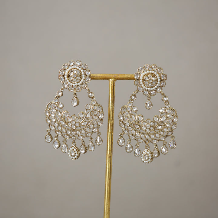 Barkha Polki Stone Earrings