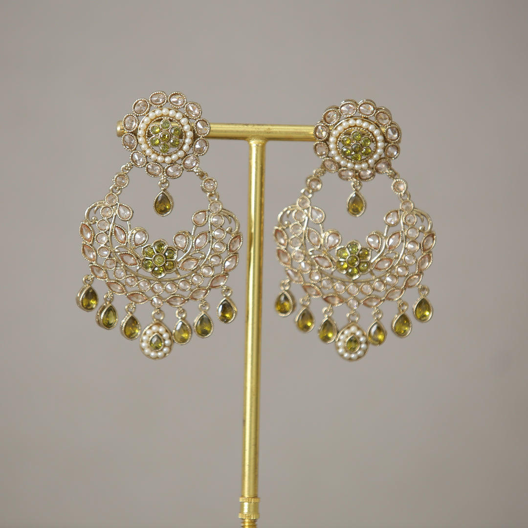 Barkha Polki Stone Earrings