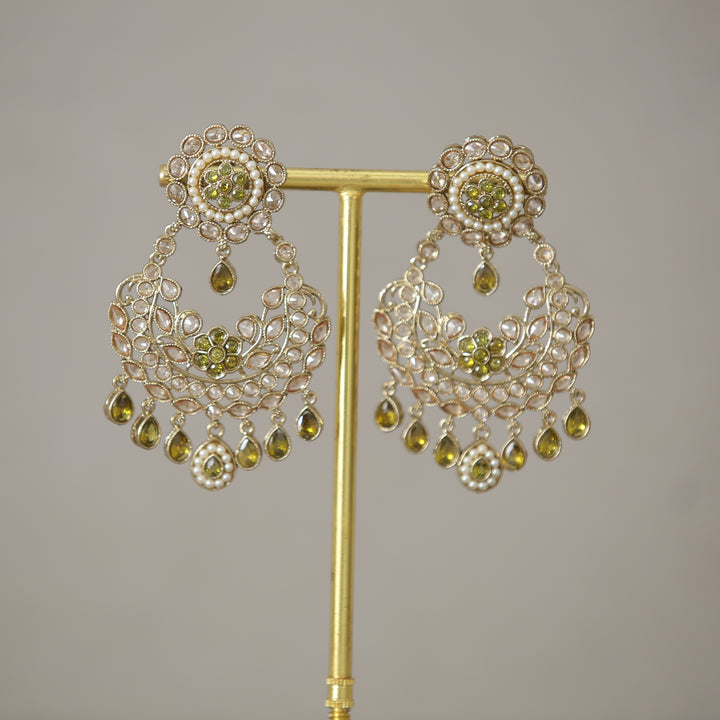 Barkha Polki Stone Earrings