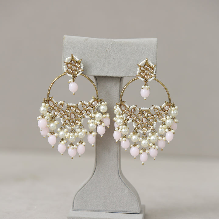 Usha Stone Work Earrings